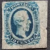 Tradera Confederate States Scott 11 Lite papperseparation v sidaSe besk.för förkort^ Nordamerika