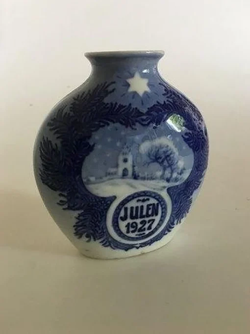 Tradera Dahl Jensen 1927 Julevase> Orientalisk Konst & Porslin