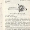 Tradera Danarm DD 8 F Mark II motorsåg test statens maskinprovningar^ Jordbruksmaskiner