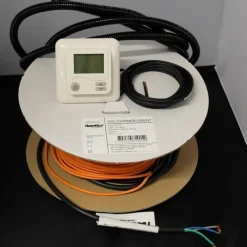 Tradera Dela Elektrisk golvvärme / värmegolv med digital termostat. 6 - 7 m², 650 watt.> Badrum