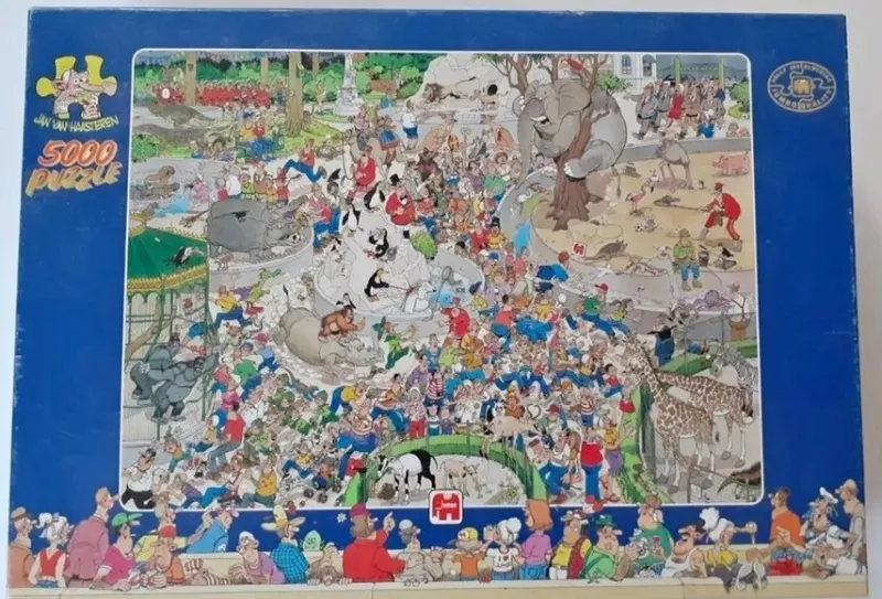 Tradera 5000-delars pussel^ Pussel