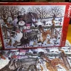 Tradera 500-delars pussel Alipson. two Snowmen winter scene^ Pussel
