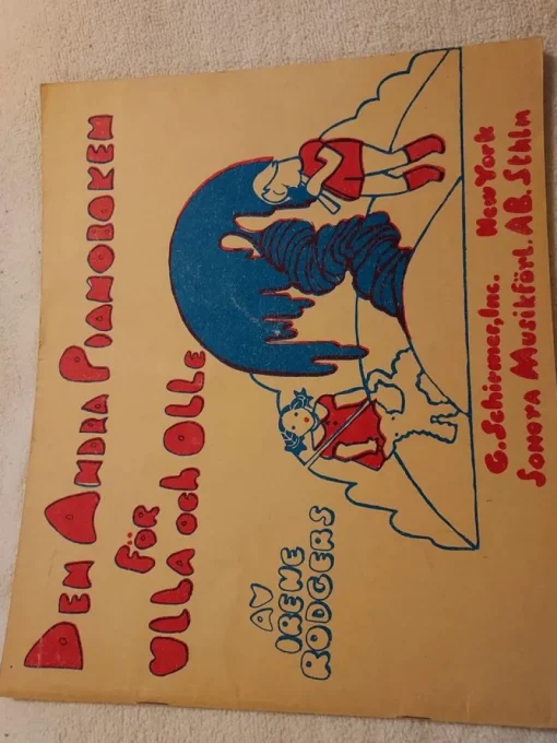 Tradera Den andra Pianoboken för Ulla&Olle 1945 !^ Noter & Nothäften