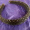 Tradera Diadem Flapper SVART guldprick Storlek 56/60> Håraccessoarer