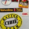 Tradera Klistermärken & Stickers<Diverse dekaler/klistermärken från motorsport från 70-talet.