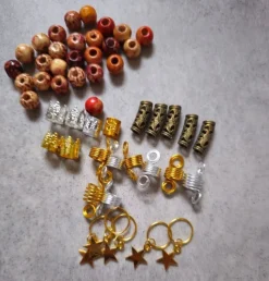 Tradera Hårsmycken & Diadem<Dreadsmycken . Hår smycken flätor extensions