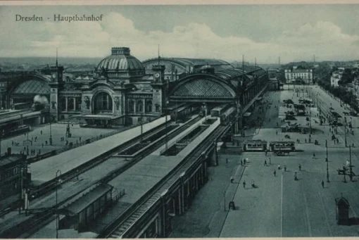 Tradera Allmänna Motiv<Dresden Centralstationen (Hauptbahnhof)