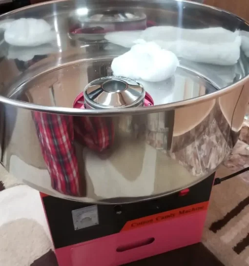 Tradera elektrisk sockervaddsmaskin, lämplig för de flesta sorters socker, lättanvänd> Barnkalas