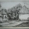 Tradera EMIL JOHANSON-THOR KOMMENDANTGÅRDEN i LITOGRAFI FRÅN 1921^ Grafik & Teckningar