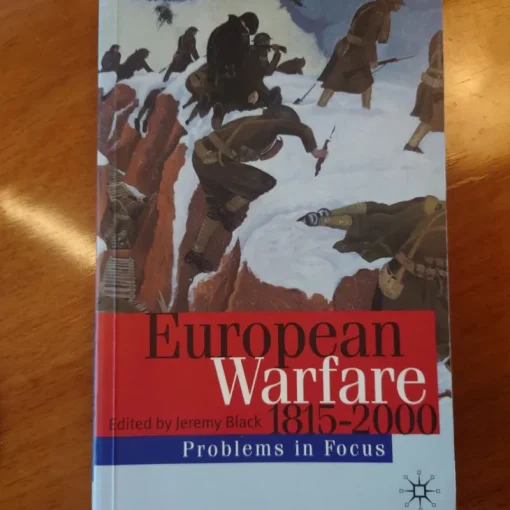 Tradera European Warfare 1815-2000 - Jeremy Black 9780333786680> Samhällskunskap