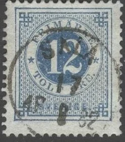 Tradera F32, praktex SALA 17.8.1882, felfritt^ Sverige