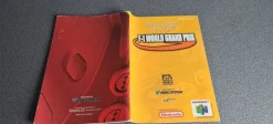 Tradera Nintendo<F-1 World Grand Prix- - Manual - SCN