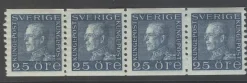 Tradera F183a A1-ppr, postfriskt 4-strip, F 1800 kr^ Sverige