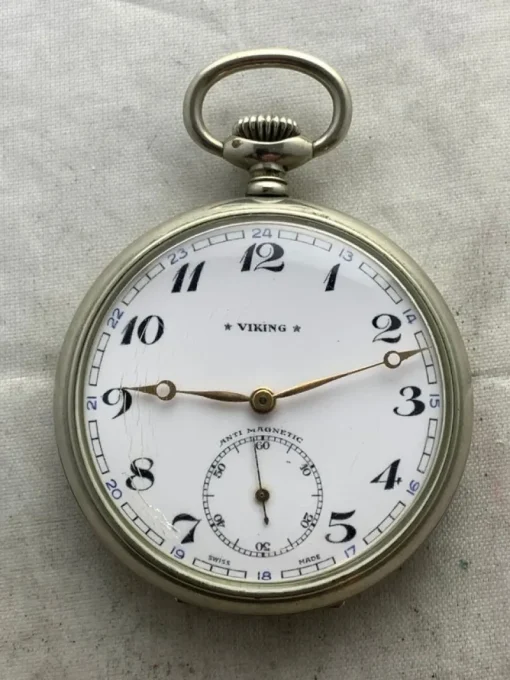 Tradera FICKUR VIKING I NICKEL^ Fickur