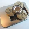 Tradera Fidgetspinner i metall levererad i snygg metallbox, antistress, present> Fidgets