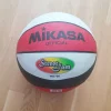 Tradera Basket<Fin Oanvänd Flerfärgad Basketboll Basket Boll. Mikasa Official.