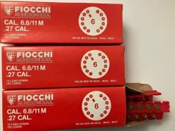 Tradera Fiocchi CAL. 6.8/11M .27 CAL Röd (stark) 3 x 100 st!> Övriga Byggartiklar