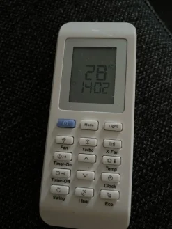 Tradera Fjärrkontroll Electrolux luftvärmepump / AC> Värme