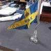 Tradera Mobilia<flagga kak för veteranbil samlarobjekt
