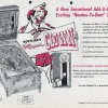 Tradera Flyer flipperspel Gottlieb Flipper Clown^ Spelautomater