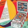 Tradera Flyer flipperspel Gottlieb Skipper^ Spelautomater