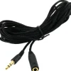 Tradera Förlängnings sladd 3 m 3,5mm hon/han plugg^ Mp3 & Mp4-spelare