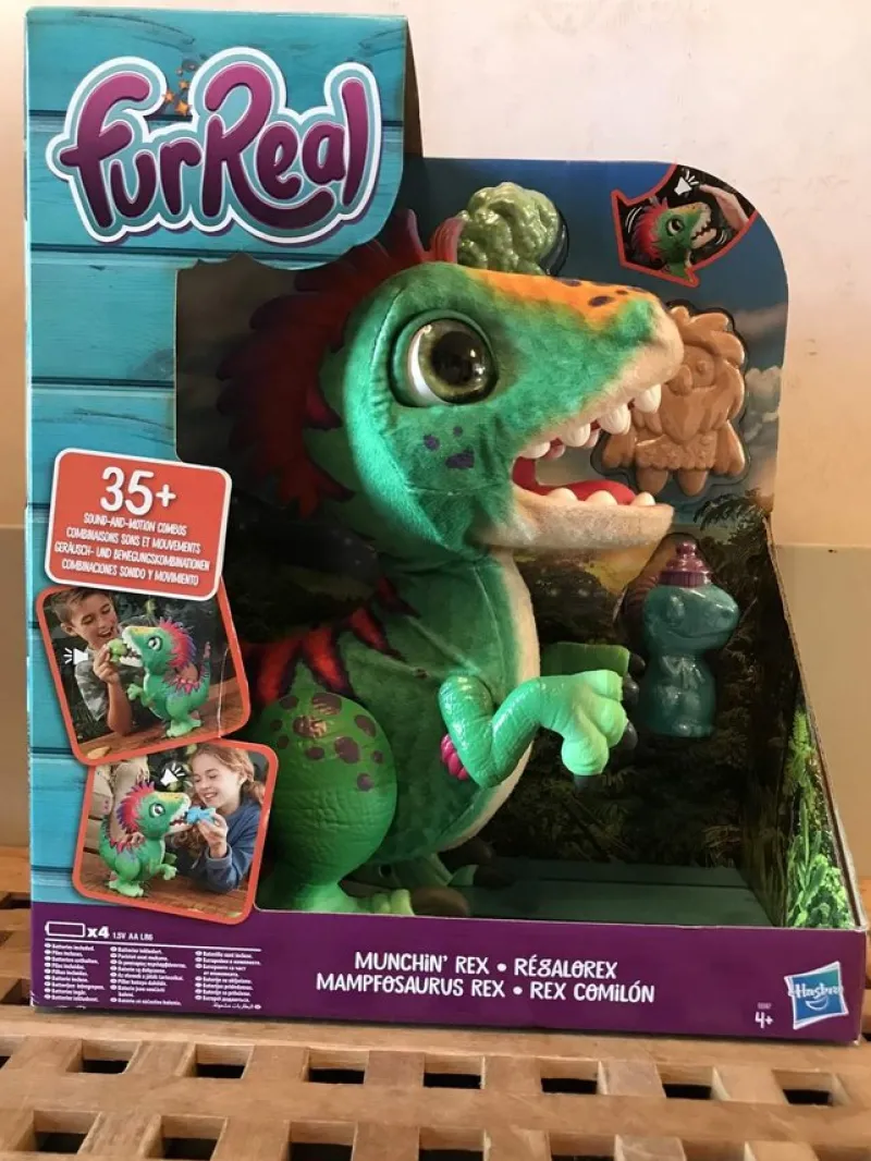 Tradera FurReal Friends interaktiv mumsande Rex dino Dinosaurie> Robotleksaker & Robotdjur