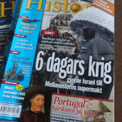 Tradera Fyra tidningar av Världens Historia.> Tidskrifter