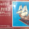Tradera Galeone Sardo Sant'Anna XVI secolo - Obyggd modellbyggsats^ Skalamodeller
