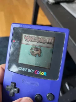 Tradera Nintendo<Game Boy Color med Wario land II