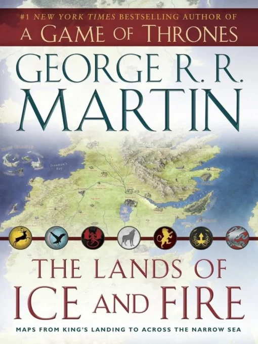 Tradera Game of Thrones: Maps from King's Landing to Across the Narrow Sea> Grafik, Kartor & Tryck