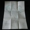 Tradera Glaciärkarta Sarek 1960> Grafik, Kartor & Tryck