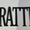 Tradera Grattis-ord i svart^ Scrapbooking