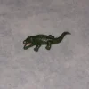Tradera Grön krokodil alligator rolig leksaks kinderägg figur barn present söt gullig> Figurer & Leksaksvärldar