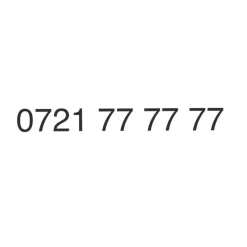 Tradera Övrig Telefoni<Guldnummer 0721 77 77 77