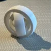 Tradera Gyro-ring, vit> Fidgets