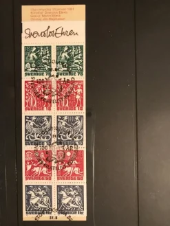 Tradera HA 25 RT - stämplat med Konstnären Svenolov Ehrens autograf^ Sverige