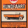 Tradera Hamburg. Turistkarta från 1926. MYCKET TREVLIGT OBJEKT.> Buss- & Tågbiljetter