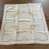 Tradera Handbroderad duk 65x65 cm - Vintage> Textilier