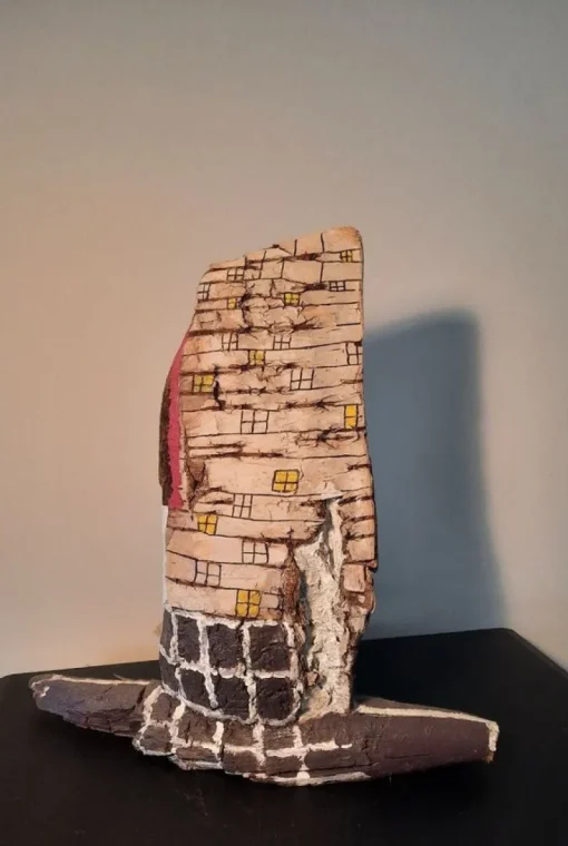 Tradera Handgjort Konstverk – Signerat och Unikt, 27 x 27 x 7 cm^ Reliefer
