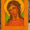 Tradera Handmålad ikon, religiösa föremål> Ikoner & Religiösa Föremål