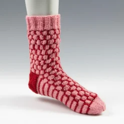 Tradera Handstickade Damsockor Stl. 37-38^ Kläder