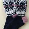Tradera Handstickade Ullsockor dam^ Kläder