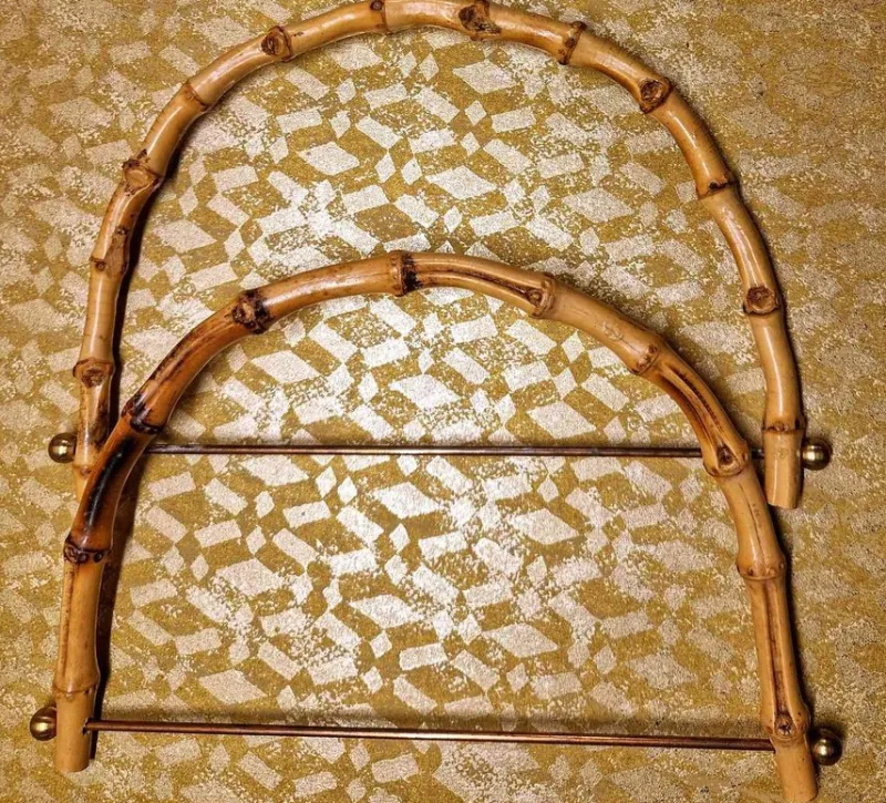 Tradera Handtag till din egen väska naturmaterial sy en handväska^ Övrigt Handgjort