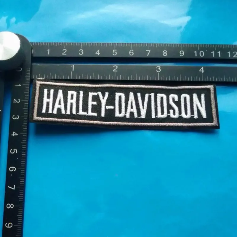 Tradera Nyckelringar<Harley Davidson tygmärke