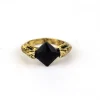 Tradera Ringar<Harry Potter Ring - Lord Voldemorts Horrokrux - Uppståndelsestenen - Svart - 19