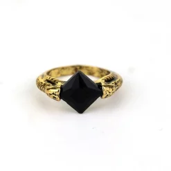 Tradera Ringar<Harry Potter Ring - Lord Voldemorts Horrokrux - Uppståndelsestenen - Svart - 19