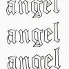 Tradera HELT NYA - 3st Temporära Tatueringar - Angel^ Tatuering