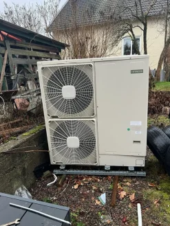 Tradera Hitachi Värmepump luft-vatten 16 kW> Värme
