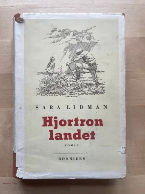 Tradera Hjortronlandet - Sara Lidman, 1955> Antik Litteratur